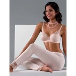 Pyjama Hose PRATA Aus Viskose Von Cotton Club