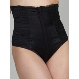 Satin Taillen-Slip GILIAN DOLLY Schwarz Von Cadolle 3 Satin Taillen-Slip GILIAN DOLLY Schwarz Von Cadolle