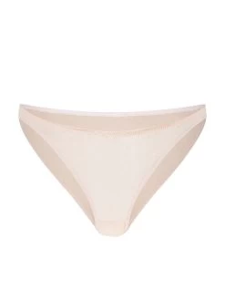 Seide Slip MIMI SMOCK Von Cadolle -Modische Unterwäsche 1205e slip rosa mimi soie poudre cadolle 3 4