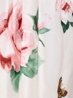 Seide Top OLIVIA BALI Rosa Geblümt Von Cadolle -Modische Unterwäsche 3316dif top rose olivia soie bali 4