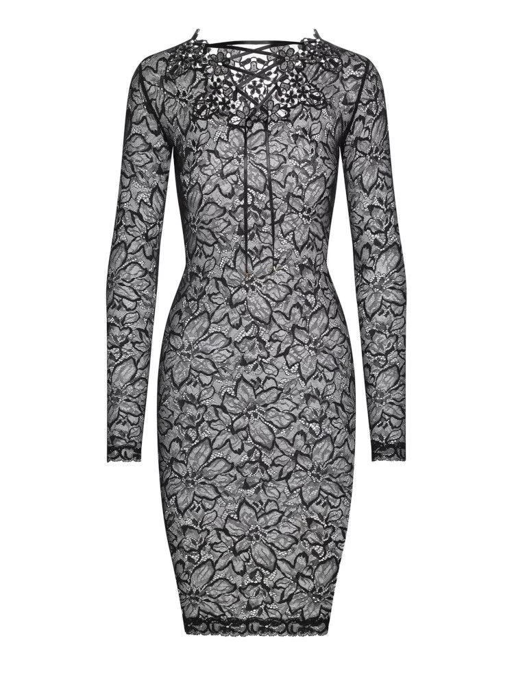 Lingerie Kleid OPERA CARMEN Spitze Schwarz Von Cadolle 9 Lingerie Kleid OPERA CARMEN Spitze Schwarz Von Cadolle – Bild 7