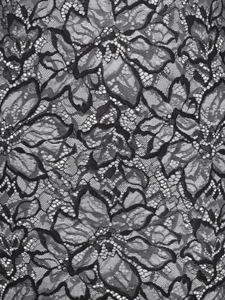 Lingerie Kleid OPERA CARMEN Spitze Schwarz Von Cadolle 8 Lingerie Kleid OPERA CARMEN Spitze Schwarz Von Cadolle – Bild 6