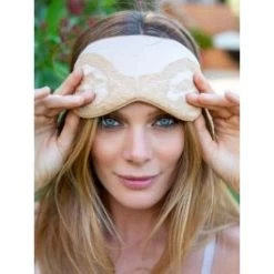 100% Seide Schlafmaske MARJOLIE No. 7 Marjolaine