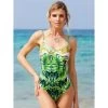 Badeanzug FÜRSTENBERG Grün-schwarz -Modische Unterwäsche badeanzug gruen 15138155 fuerstenberg