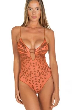 Badeanzug MACULATO Terra-lurex Von Pin-Up Stars 9 Badeanzug MACULATO Terra-lurex Von Pin-Up Stars -Modische Unterwäsche badeanzug pb075i rost pin up stars