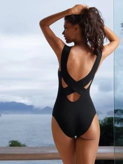 Badeanzug SOYA 61 Elegant Von Pain De Sucre -Modische Unterwäsche badeanzug schwarz soya pain de sucre 3 4 2