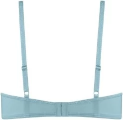 Balconette BH SPACE ODYSSEY STYLE Shining Blue And Silver C-Cup Von Marlies Dekkers -Modische Unterwäsche balconett bh hellblau 35080 5 space odyssey balcony bra silver blue marlies dekkers 2