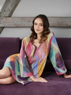 Baumwolle Batist Tunika JETTE Bunt Von Gattina -Modische Unterwäsche baumwolle tunika jette 391243 bunt gattina 3