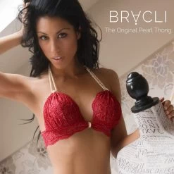 Bracli BEGOS Perlen- BH -Modische Unterwäsche begos perlen bh classic string rot bracli 3