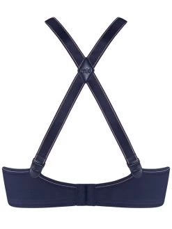 Balconette BH GLORIA STYLE Maritime Blue + Shocking Pink D Bis E-Cup Von Marlies Dekkers -Modische Unterwäsche bh blau pink 197901 gloria marlies dekkers 1