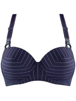 Balconette BH GLORIA STYLE Maritime Blue + Shocking Pink D Bis E-Cup Von Marlies Dekkers -Modische Unterwäsche bh blau pink 197901 gloria marlies dekkers