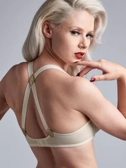 Balconette BH GLORIA STYLE Pristine Gold C-Cup Von Marlies Dekkers -Modische Unterwäsche bh creme gold gestreift 19540 gloria marlies dekkers 4