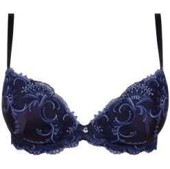 Gefütterter Seiden BH SPLENDEUR SOIE Von Lise Charmel 24 Gefütterter Seiden BH SPLENDEUR SOIE Von Lise Charmel -Modische Unterwäsche bh gefuettert seide acc8580b dunkelblau 5276 splendeur soie lise charmel 2 1