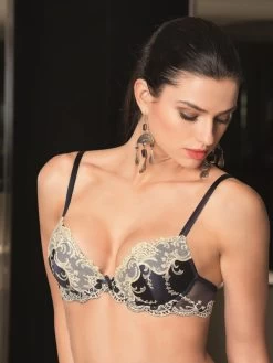 Gefütterter Seiden BH SPLENDEUR SOIE Von Lise Charmel 33 Gefütterter Seiden BH SPLENDEUR SOIE Von Lise Charmel -Modische Unterwäsche bh gefuettert seide acc8580c marine 5197 splendeur soie lise charmel 3 1 1