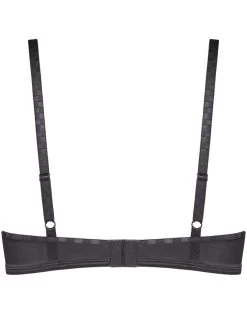 Balconette BH SPACE ODYSSEY STYLE Checkered Steel B Bis C Von Marlies Dekkers -Modische Unterwäsche bh grau kariert 19550 space odyssey marlies dekkers 1