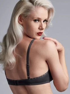 Balconette BH SPACE ODYSSEY STYLE Checkered Steel B Bis C Von Marlies Dekkers -Modische Unterwäsche bh grau kariert 19550 space odyssey marlies dekkers 4