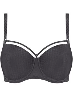 Balconette BH SPACE ODYSSEY STYLE Checkered Steel D Bis E Von Marlies Dekkers -Modische Unterwäsche bh grau kariert 195501 space odyssey marlies dekkers