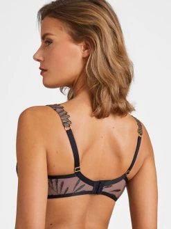 BH SENSORY ILLUSION Von Aubade X Iris Van Herpen -Modische Unterwäsche bh halbschale gold schwarz rcf14 sensory illusion aubade 8