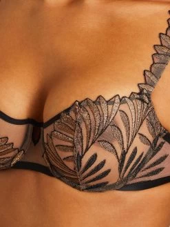 BH SENSORY ILLUSION Von Aubade X Iris Van Herpen -Modische Unterwäsche bh halbschale gold schwarz rcf14 sensory illusion aubade 9