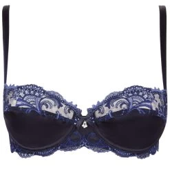 Seiden BH SPLENDEUR SOIE Von Lise Charmel 30 Seiden BH SPLENDEUR SOIE Von Lise Charmel -Modische Unterwäsche bh halbschale seide acc3080b dunkelblau 5276 splendeur soie lise charmel 2