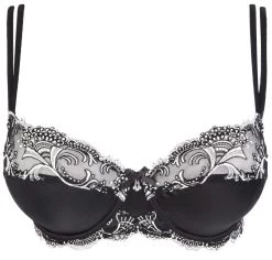 Seiden BH SPLENDEUR SOIE Von Lise Charmel 41 Seiden BH SPLENDEUR SOIE Von Lise Charmel -Modische Unterwäsche bh halbschale seide acc3080d schwarz 8110 splendeur soie lise charmel 2