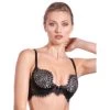 BLACK SWAN Spitzen Push Up BH Von Prelude Milano -Modische Unterwäsche bh push up pads schwarz ys285 black swan prelude 2