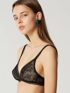 Tüllspitze Triangel-BH MISS LEJABY Von Maison Lejaby 17 Tüllspitze Triangel-BH MISS LEJABY Von Maison Lejaby -Modische Unterwäsche bh schwarz 16442 miss lejaby maison lejaby 1 1