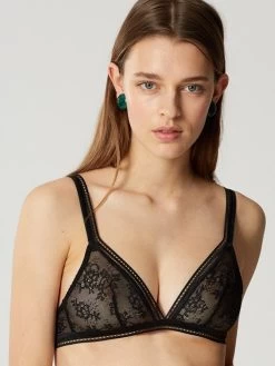 Tüllspitze Triangel-BH MISS LEJABY Von Maison Lejaby 16 Tüllspitze Triangel-BH MISS LEJABY Von Maison Lejaby -Modische Unterwäsche bh schwarz 16442 miss lejaby maison lejaby 1