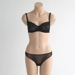 Tüll- String PETITS BIJOUX Von La Perla -Modische Unterwäsche bh set schwarz la perla