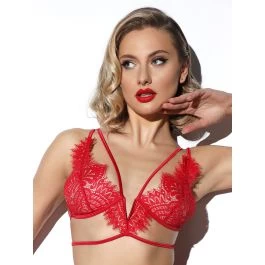 Triangel Longline BLACK SWAN BH Aus Spitze Von Prelude Milano 3 Triangel Longline BLACK SWAN BH Aus Spitze Von Prelude Milano