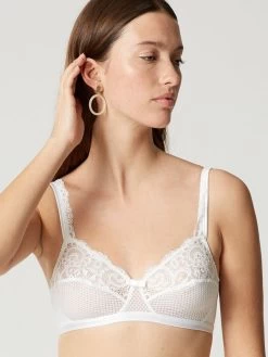 Spitze Softcup-BH GABY Von Maison Lejaby -Modische Unterwäsche bh wei 13843 gaby maison lejaby