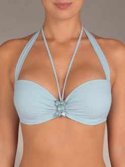 Bandeau-Bikini JAZZ NOA C 61 Blaugrau Von Pain De Sucre -Modische Unterwäsche bikini jazz graublau pain de sucre 3 1