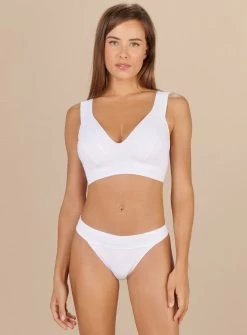 Triangel-Bikini NAOMY SACHA 61 Von Pain De Sucre -Modische Unterwäsche bikni weiss naomy sacha paindesucre