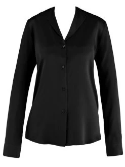 100% Seide Bluse TOI MON AMOUR Klassische Farben Von Aubade -Modische Unterwäsche bluse schwarz seide toi mon amour qs44 noir aubade 1 1