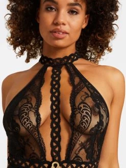 Body PRECIOUS TALE Mit Leavers Spitze Von Aubade -Modische Unterwäsche body spitze re86 schwarz precious tale aubade 2