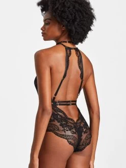 Body PRECIOUS TALE Mit Leavers Spitze Von Aubade -Modische Unterwäsche body spitze re86 schwarz precious tale aubade 5