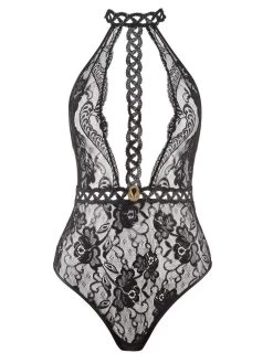 Body PRECIOUS TALE Mit Leavers Spitze Von Aubade -Modische Unterwäsche body spitze re86 schwarz precious tale aubade 7