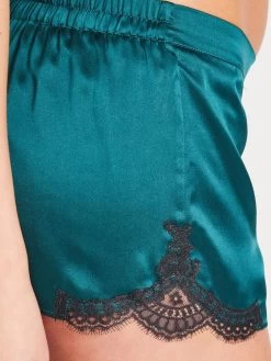 100% Seide Shorts TOI MON AMOUR Uni Farben Von Aubade -Modische Unterwäsche boxer short gr n seide toi mon amour qs61 emeraude aubade 3 2 2