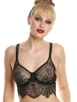 Spitze Bralette Von Prelude Milano -Modische Unterwäsche bralette spitze ys272 ys272.neg 1 prelude milano