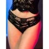 Pailletten Brasiliana Slip NOYON Von RCrescentini Notre Dame -Modische Unterwäsche brasiliana noyon pailletten schwarz notredame rcrescentini 2