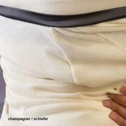 Cardigan SYNGONIUM Rayon-Feinstrick Von Cotton Club -Modische Unterwäsche champagner schiefer cotton club 2