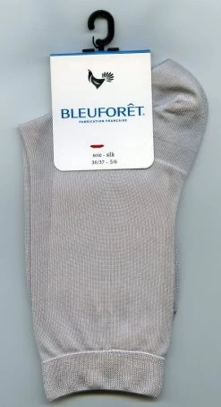 Damen Seidensocken Glatt Aus 100% Seide Von Bleuforêt -Modische Unterwäsche damen soeckchen seide bleuforet 6221dl5 grau