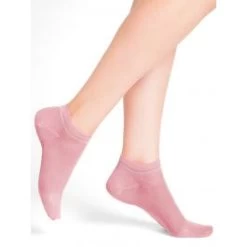 Damen Söckchen Glatt Aus 89% Seide Von Bleuforêt