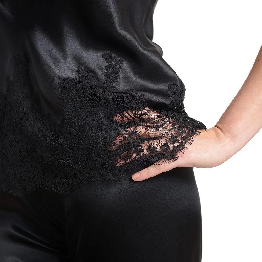 Seiden-Longtop JARDIN 100% Seide Von Marjolaine 7 Seiden-Longtop JARDIN 100% Seide Von Marjolaine – Bild 5