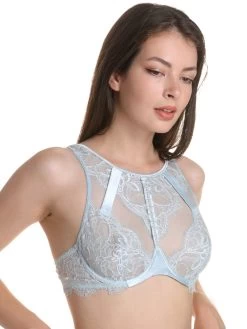 Fantasy Bra VALSE CRYSTAL Spitze Von Prelude Milano -Modische Unterwäsche fantasy bra spitze crystal ys322 eisblau valse prelude milano 4
