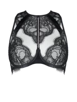 Fantasy Bra VALSE CRYSTAL Spitze Von Prelude Milano -Modische Unterwäsche fantasy bra spitze crystal ys322 schwarz valse prelude milano