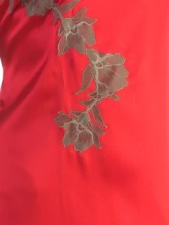 Seta Superior Stretchseide String ELETTO Von Cotton Club -Modische Unterwäsche farbfeld seide spitze rosso visone seta superior cotton club 2 4