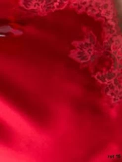Seta Superior Seiden-Negligé SPLENDIDA Luxus Cotton Club -Modische Unterwäsche farbfeld seide spitze rot seta superior cotton club 1 2 1 1 1