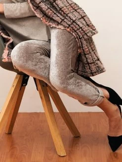 Lounge-Hose MODAL SAMT Von Chiara Fiorini -Modische Unterwäsche freizeit hose modal samt grau cf1902 chiara fiorini 1