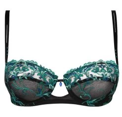 Halbschalen BH SECRETE EMERAUDE Aus Spitze Von Lise Charmel 8 Halbschalen BH SECRETE EMERAUDE Aus Spitze Von Lise Charmel -Modische Unterwäsche halbschale bh ach3030 schwarz gruen secrete emeraude lise charmel 2